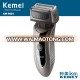 Kemei KM9001 Reciprocating Shaver for Men