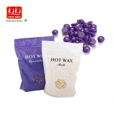 KIKI NEWGAIN hard wax beans hot film hard wax beans hair removal body wax for hair removal 300g/bag