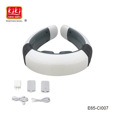 KIKI NEWGAIN Rechargeable Health Care products. Neck impulse therapy massager. Personal Electric neck massager E65-CI007